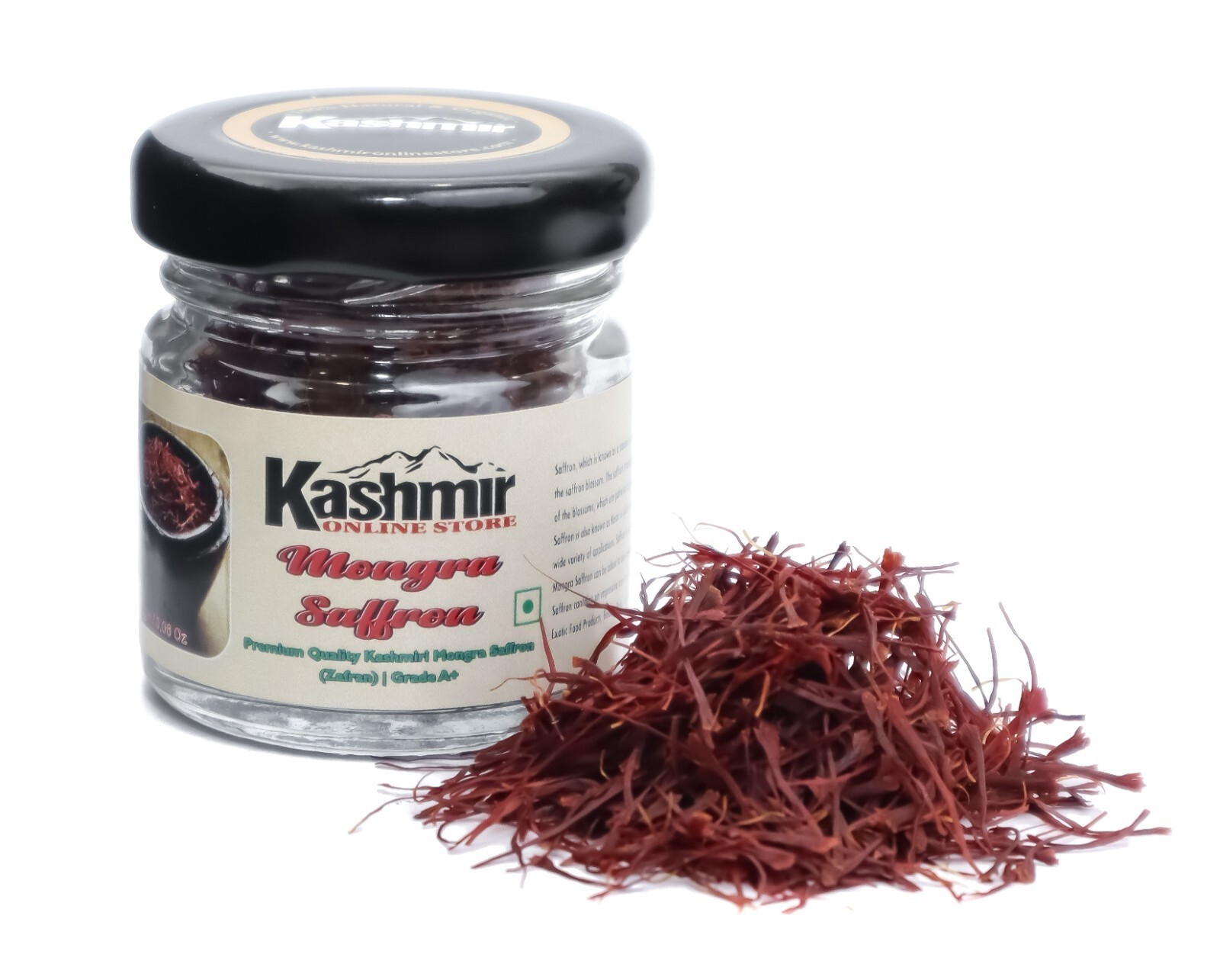 Pure Kashmiri Kesar 2g – A+ Grade Premium Saffron Threads Authentic Red Saffron.