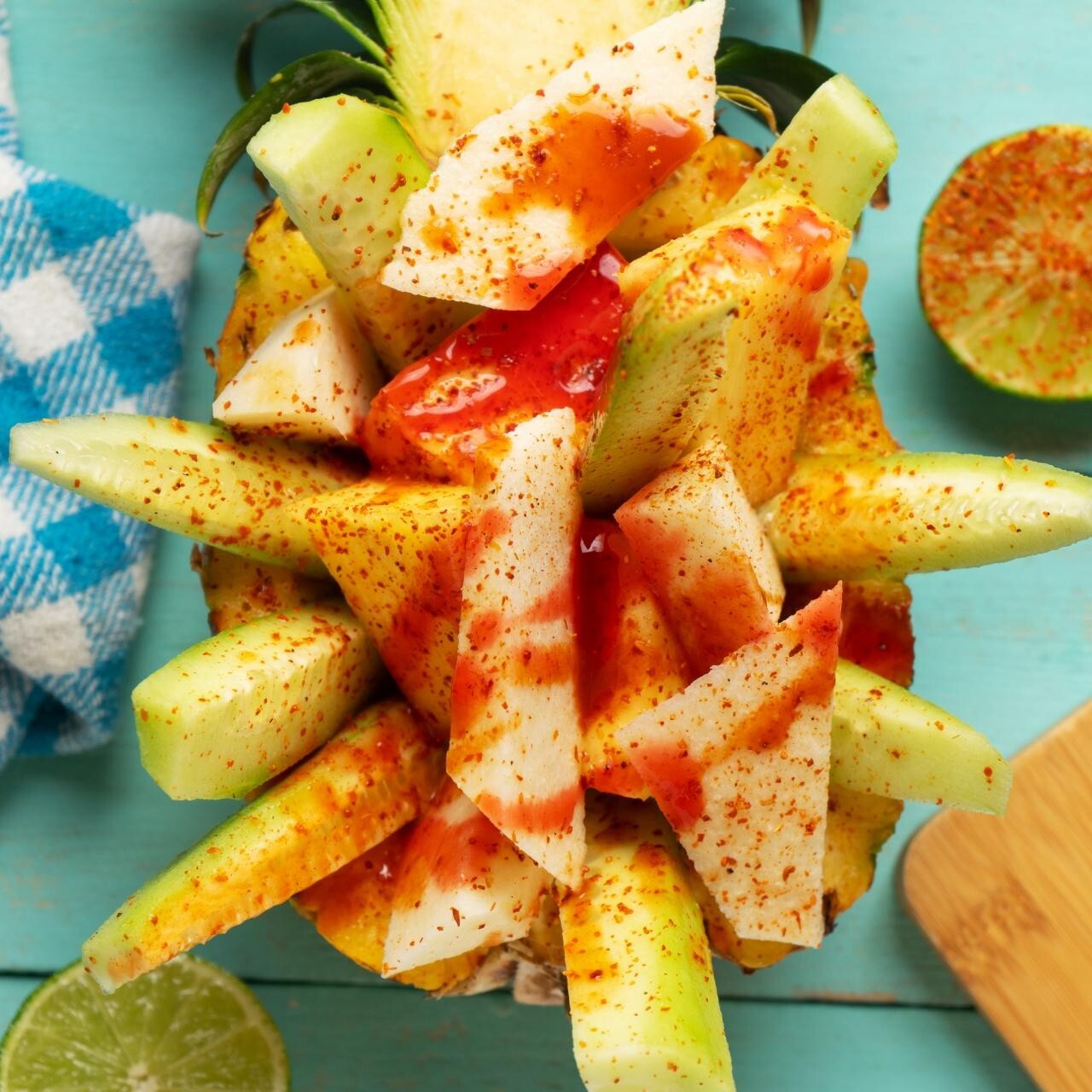8oz Mexican Chile Lime Fruit Seasoning – Chile Para Frutas – Restaurant Bulk