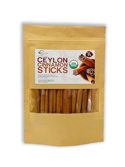 Cinnamon Sticks USDA Certified Gluten-Free Non-GMO 1.3oz 37g 5inch Cut Pouch