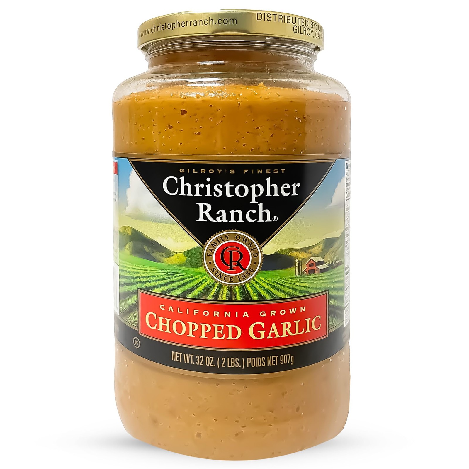 Chopped Garlic in Olive Oil | California-Grown Fresh Garlic | Ready-to-Use, P…