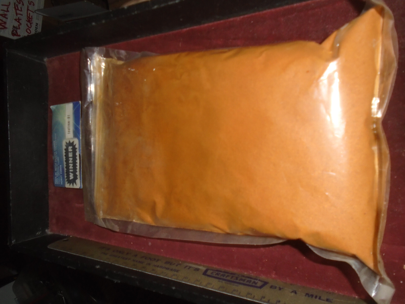 CAYENNE PEPPER GROUND 1 lb. SEALED RECLOSABLE BAG