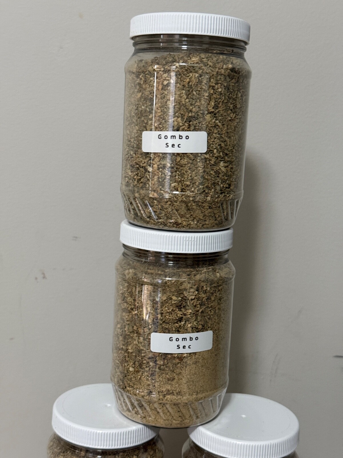 dry okra jumble for Africa sauce