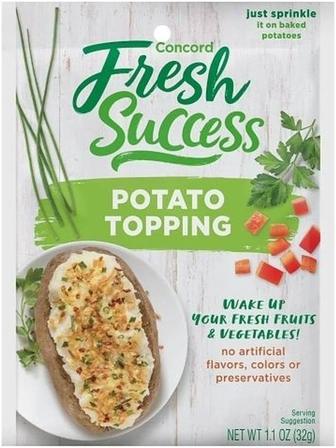 Concord Potato Seasonings-2 Roasted,OR 2 BaconChive,OR 2Topping,OR 2 Mashed