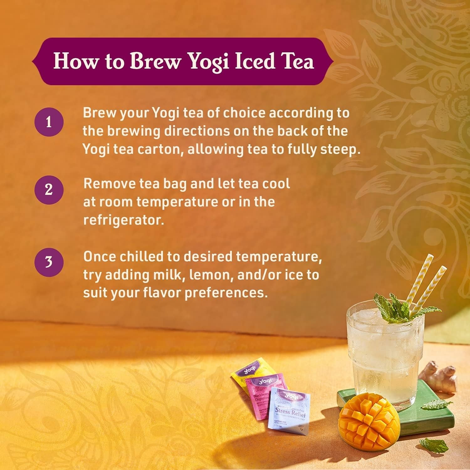 Yogi Tea Ginger – 16 Bags per Pack (4 Packs) – Organic 16 Count (Pack of 4)