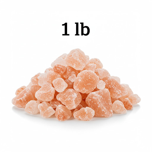 Salt Chunks Himalayan Pink ROCK 1″–4″ Versatile Size for Culinary Spa Home Decor