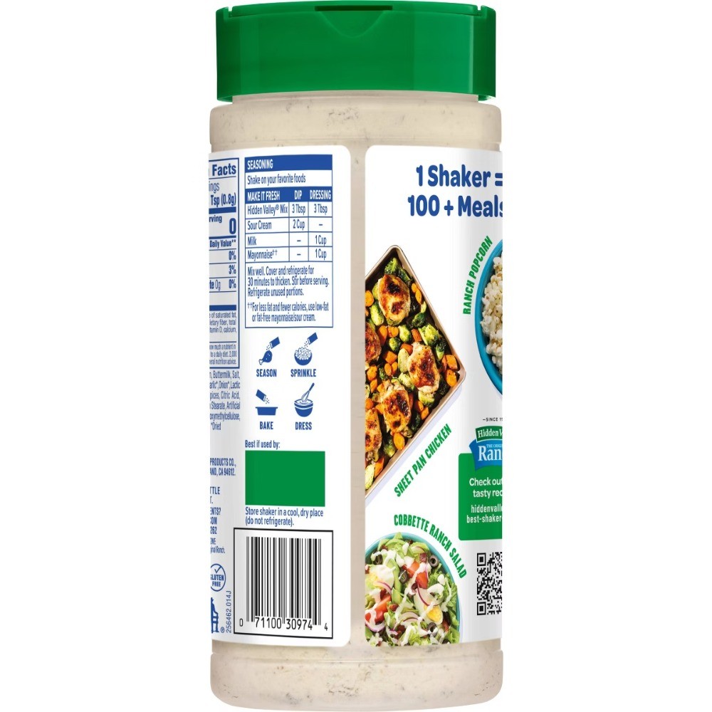 Hidden Valley Original Ranch Seasoning & Salad Dressing Mix – 8oz
