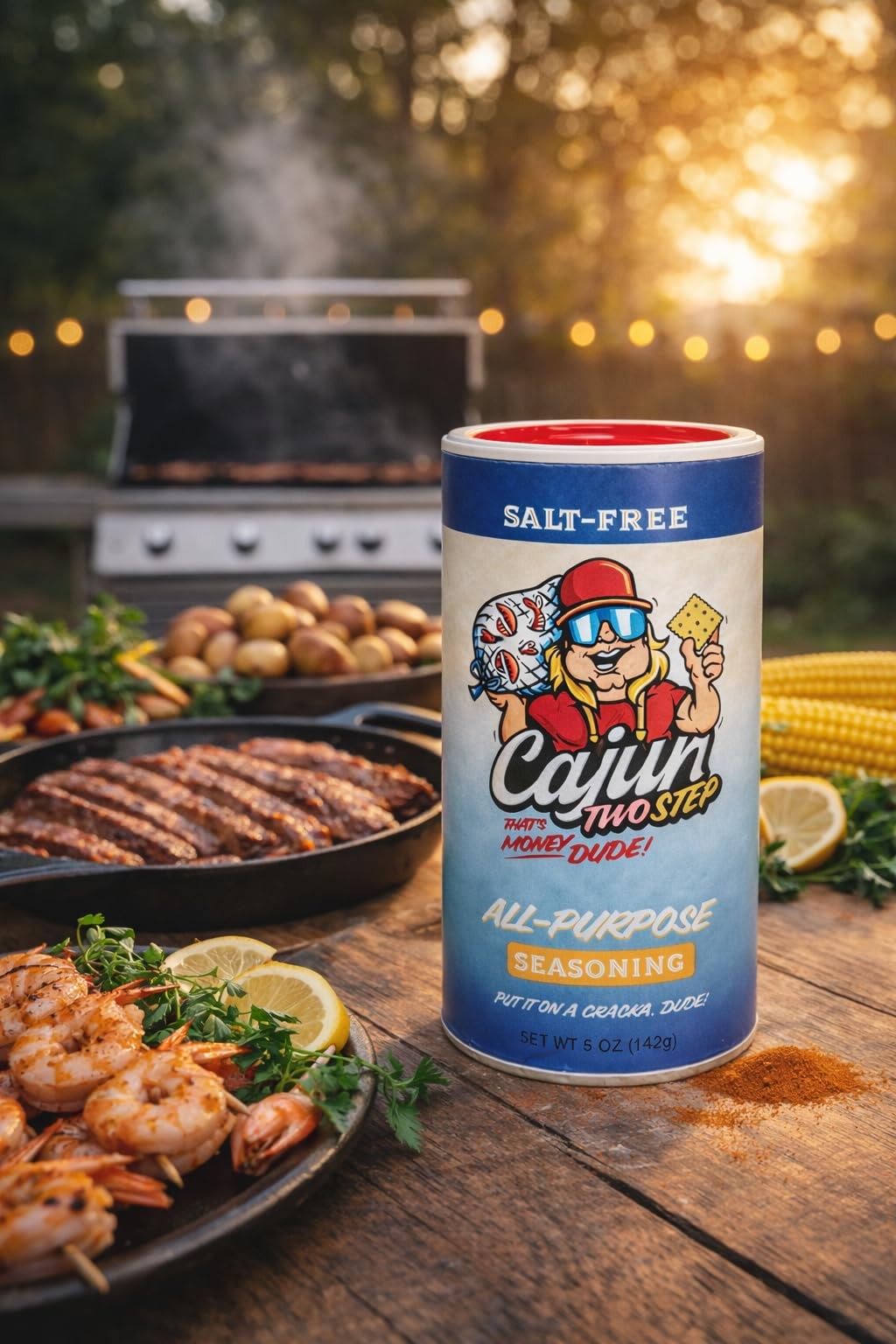 Cajun Two Step Seasoning by StaleKracker – 1 pck, 5 Ounce (Pack of 1)