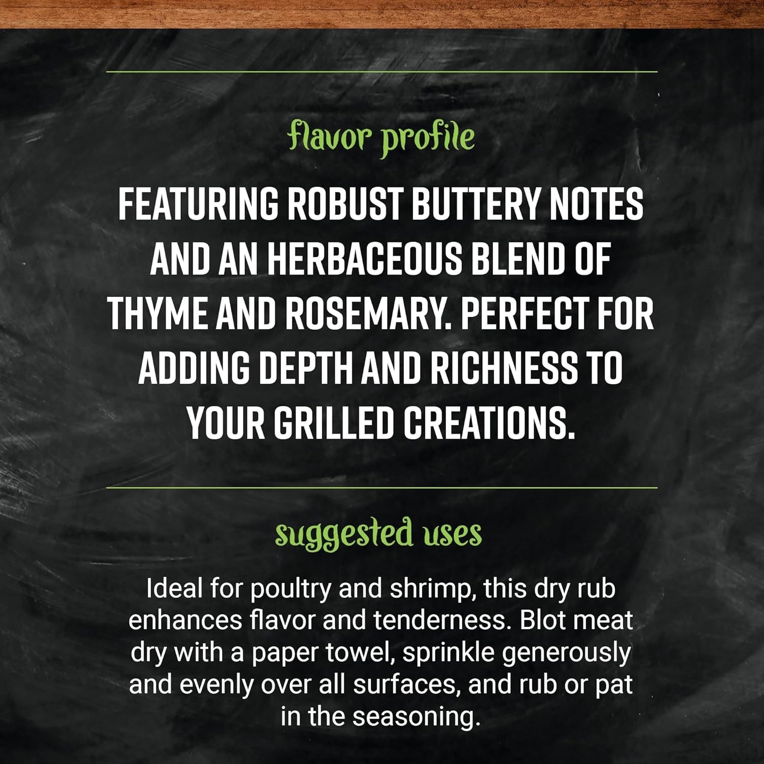 Frontier Co-op Buttery Herb Dry Rub Seasoning, 5.36 oz – Dry Rub for Wings, Poul