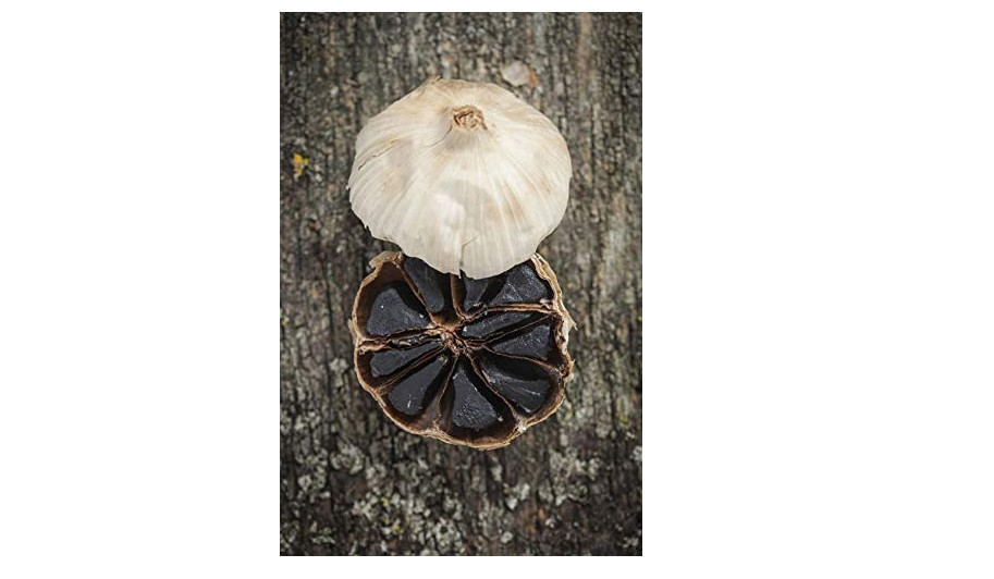 Natural Black Garlic 90 Days Fermented Soft Taste Multiple Cloves Antioxidant US