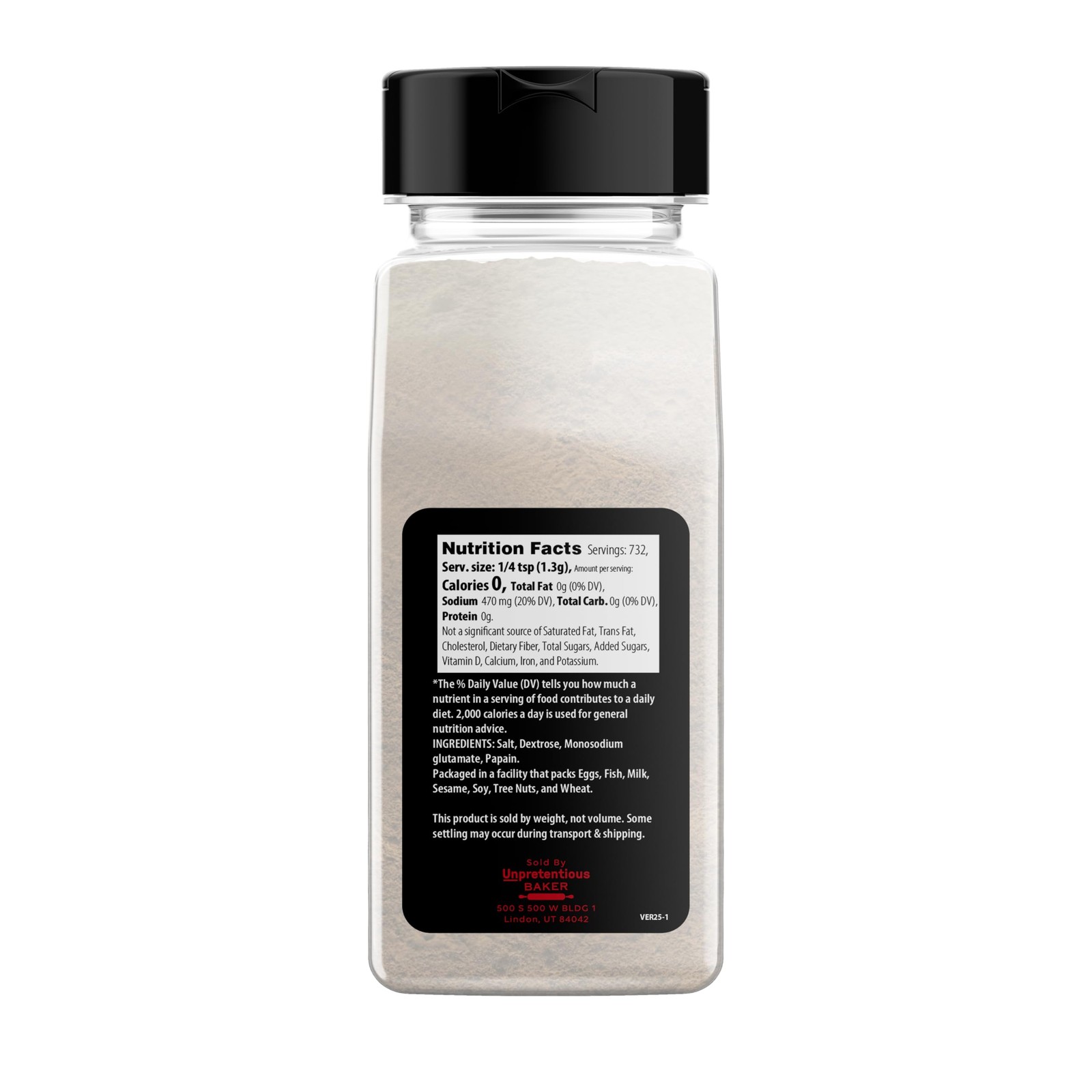 Meat Tenderizer (4 Cups), Unseasoned Blend, Adds Flavor, Great For Most Proteins