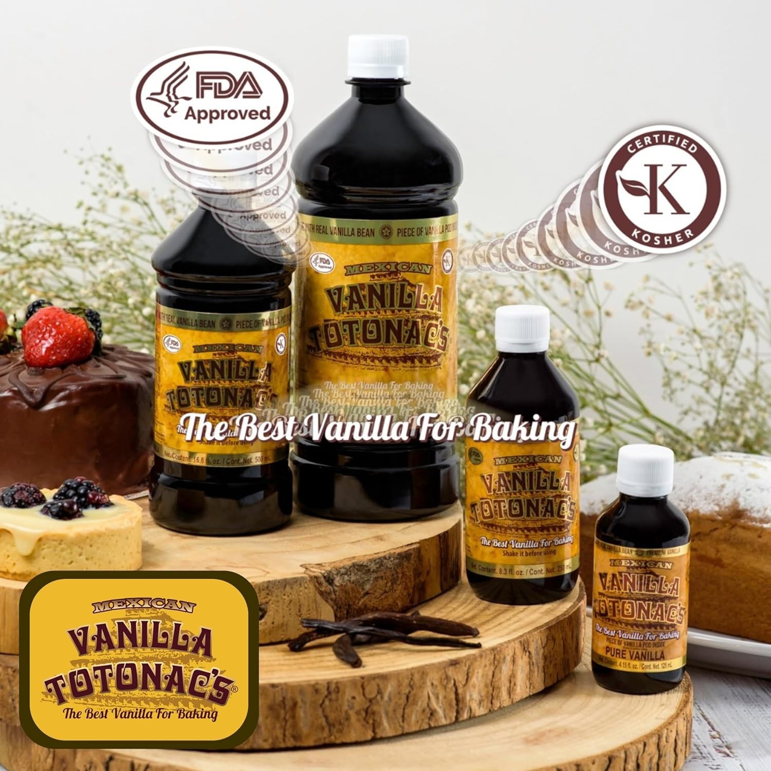 27 Oz Pure Vanilla Extract – Authentic Mexican for Culinary Excellence