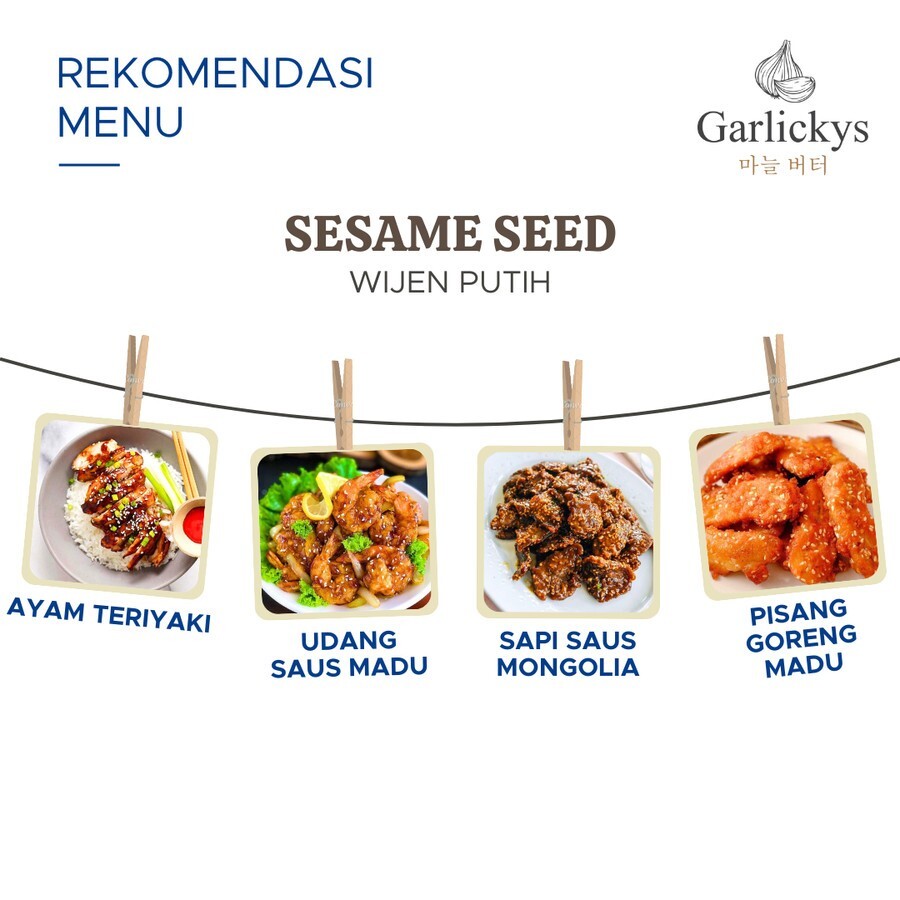White Sesame Seed Natural Herbs Spices Fresh Pure Premium Quality Hygienic