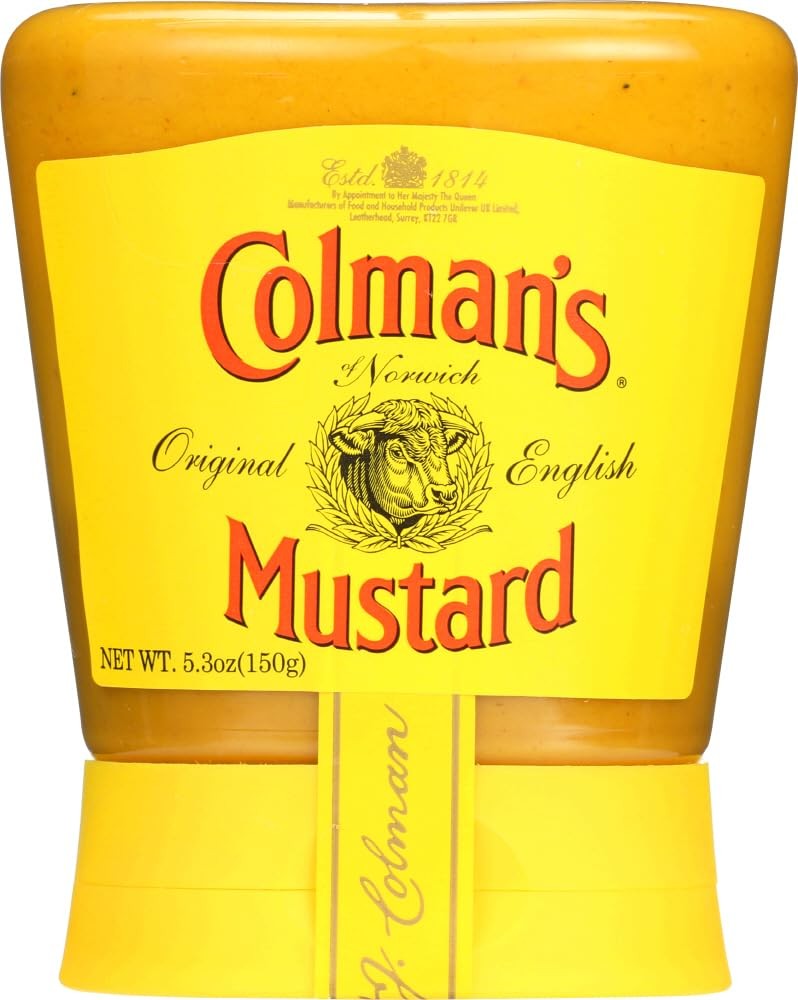 Original English Squeezy Mustard 150g – Pack of 2