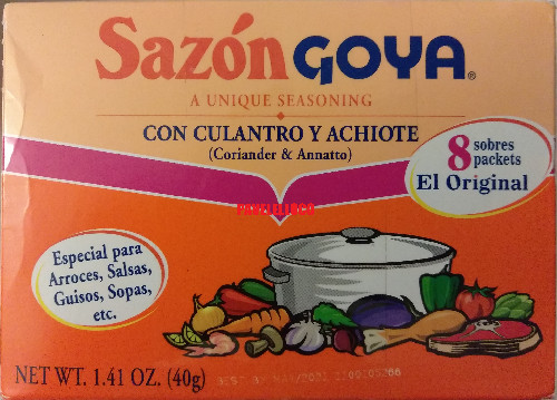 Sazon Goya Seasoning Econo Pak 8 TO 20 Packets 1/2/3 BOXES ALL SIZES ORIGINAL