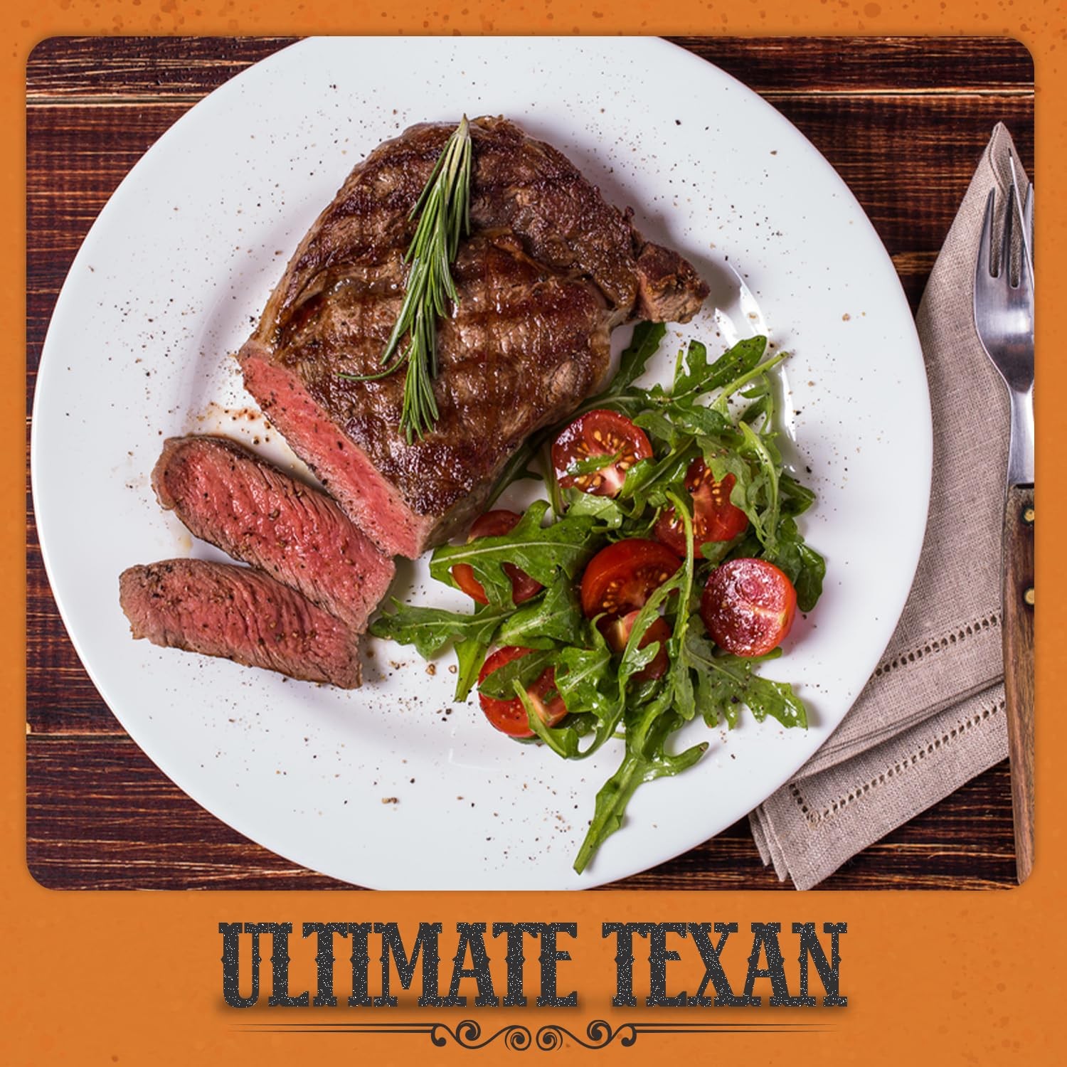 Fresh Finest Texas Smokehouse Steak Seasoning- Authentic Texan Seasoning,
