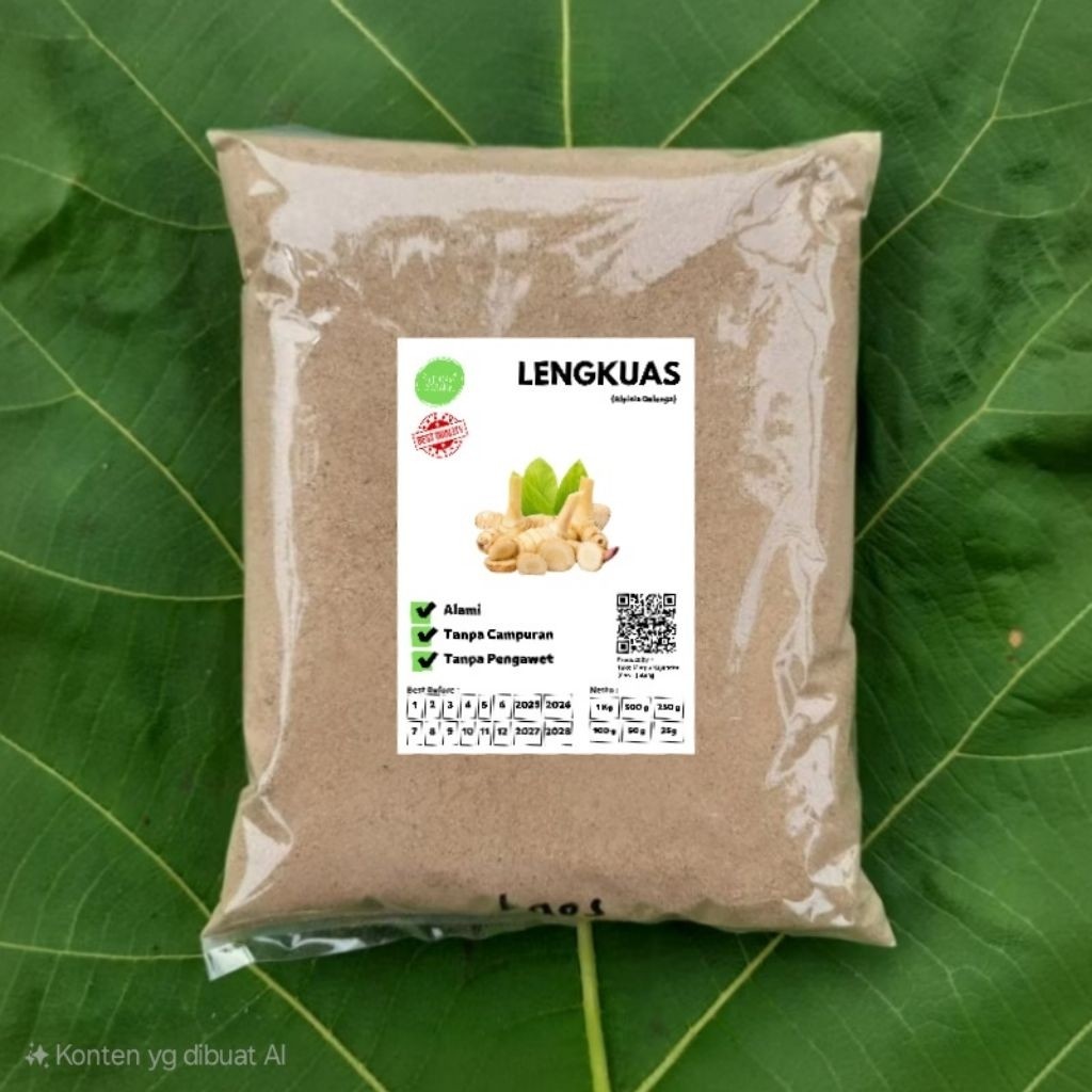 Galangal Powder 1kg Pure Ground Spice Resealable Pouch aroma ritual