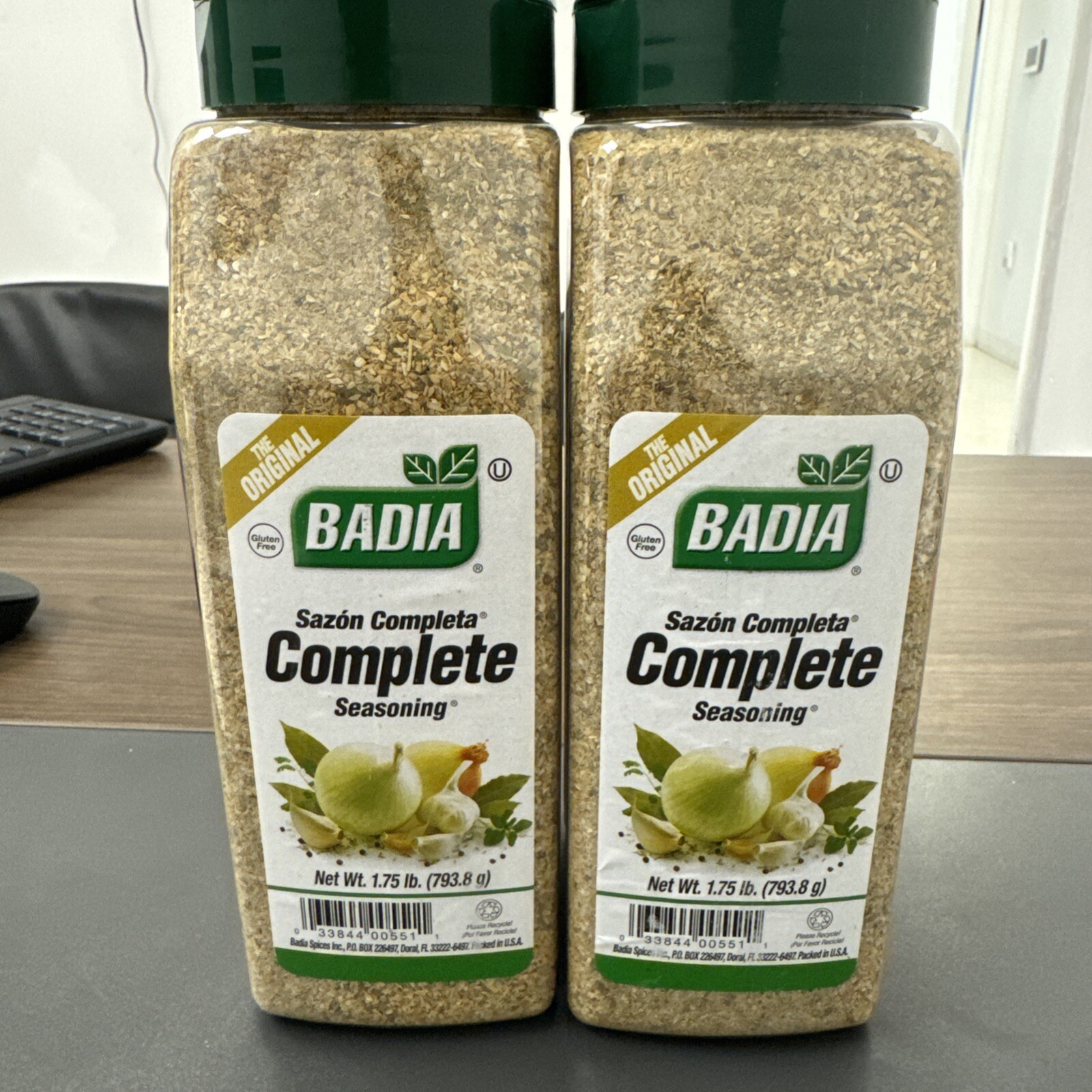2 Pack Badia Complete Seasoning Sazon Poultry/Meat/Fish Spice Blend – 2×1.75 lb