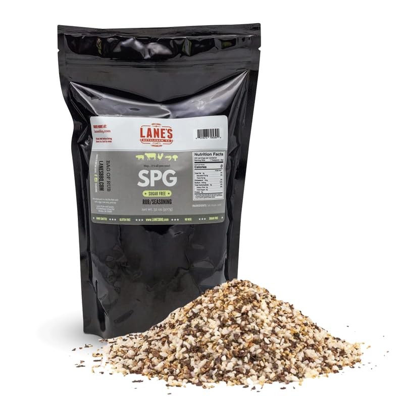 Lane’s SPG Seasoning & Rub, All-Natural Coarse Ground 32 Ounce (Pack of 1)