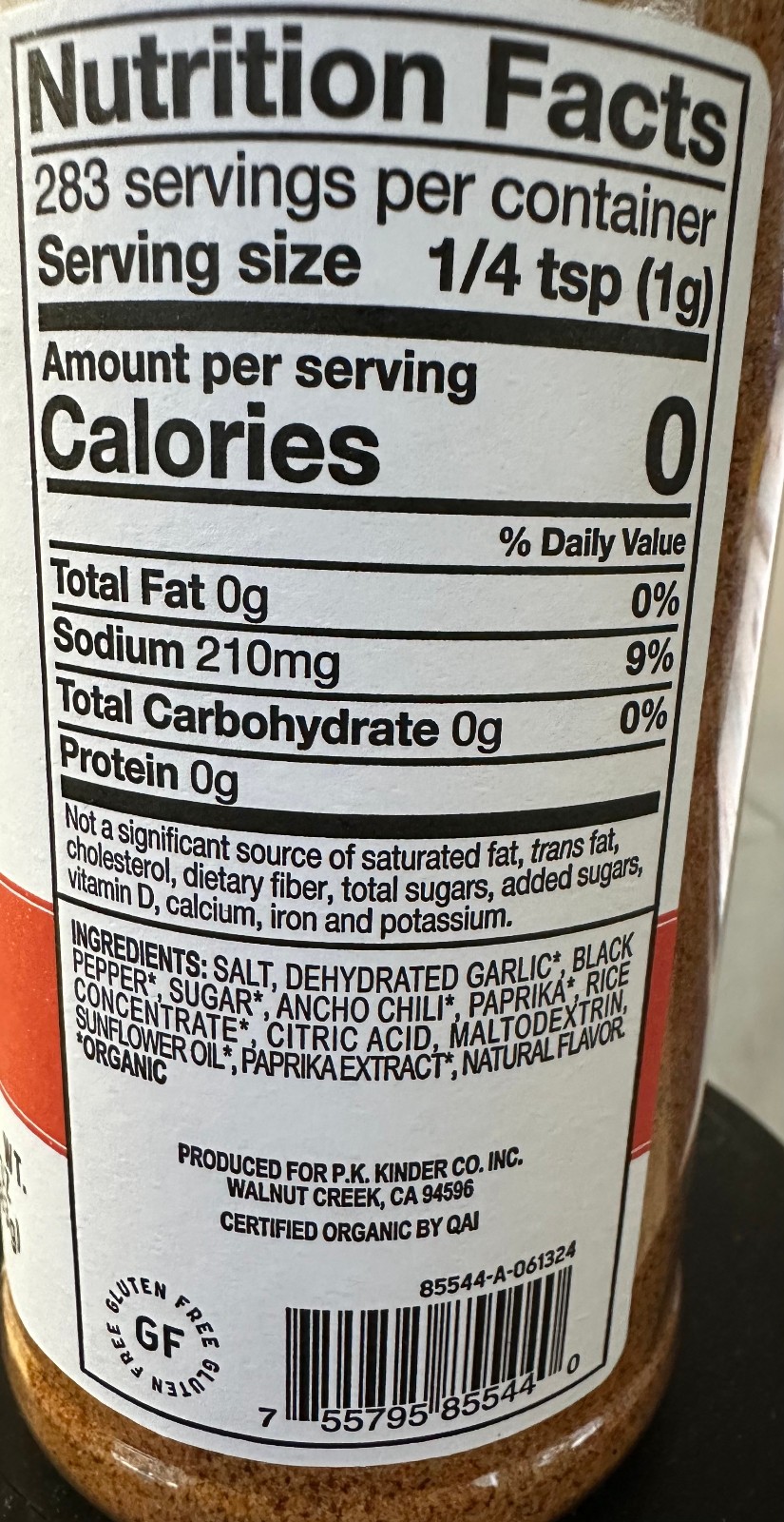 FREE SHIPPING – Kinder’s All Purpose Meat & Veggie Seasoning 10 oz