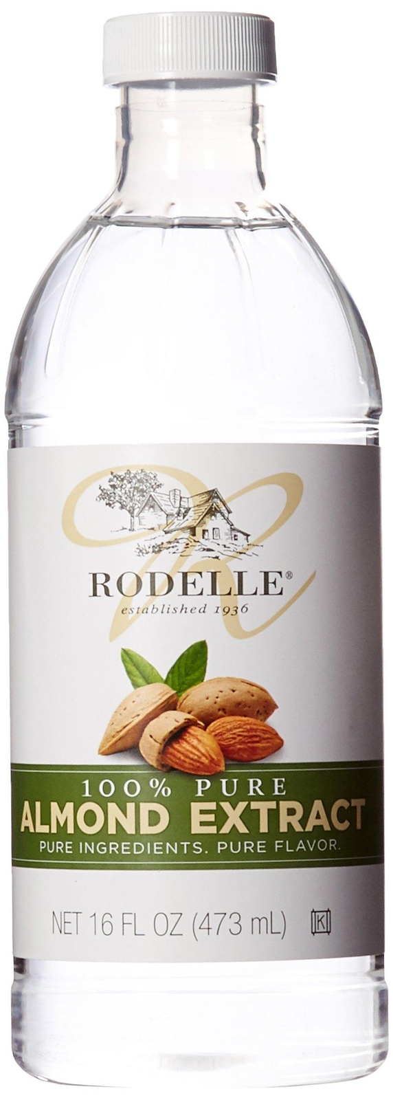 Rodelle Pure Extract, Almond, 16 Ounce