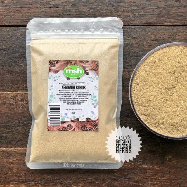 Indonesian Kemangi Leaf Powder 50g aromatic culinary basil style