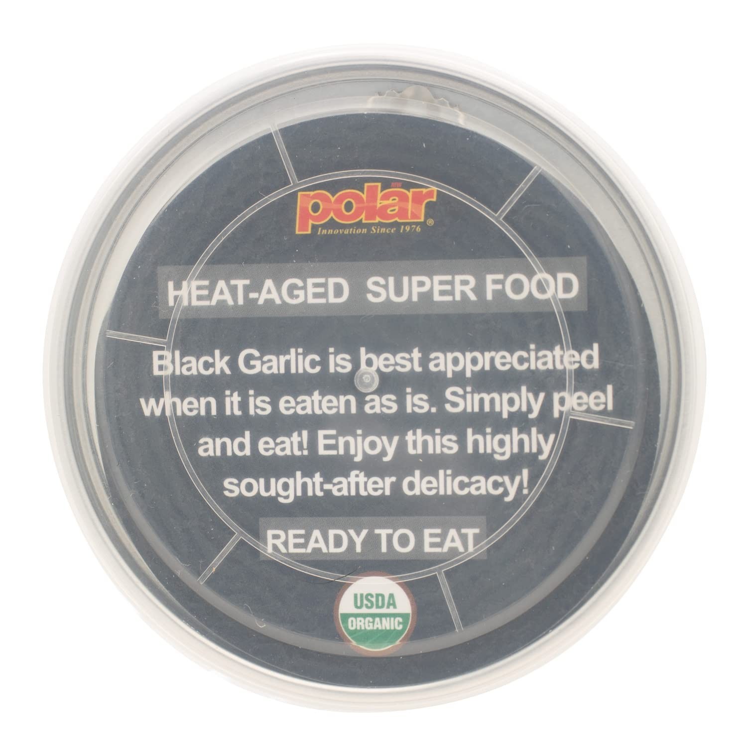 Organic Black Garlic 5 oz (Pack of 1), Whole Bulbs, Easy Peel, All Natural,