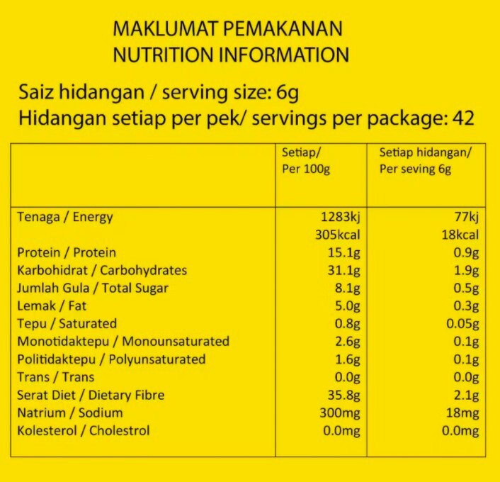 ADABI Fish Curry Powder / ADABI Serbuk Kari Ikan 250g x 4 Packs