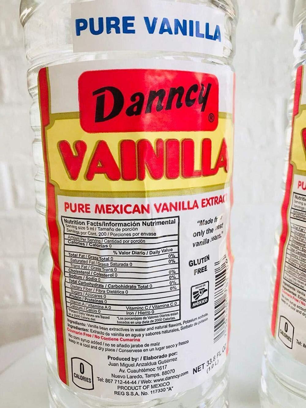 Vanilla – Clear Pure Vanilla – 33oz – 2 pack