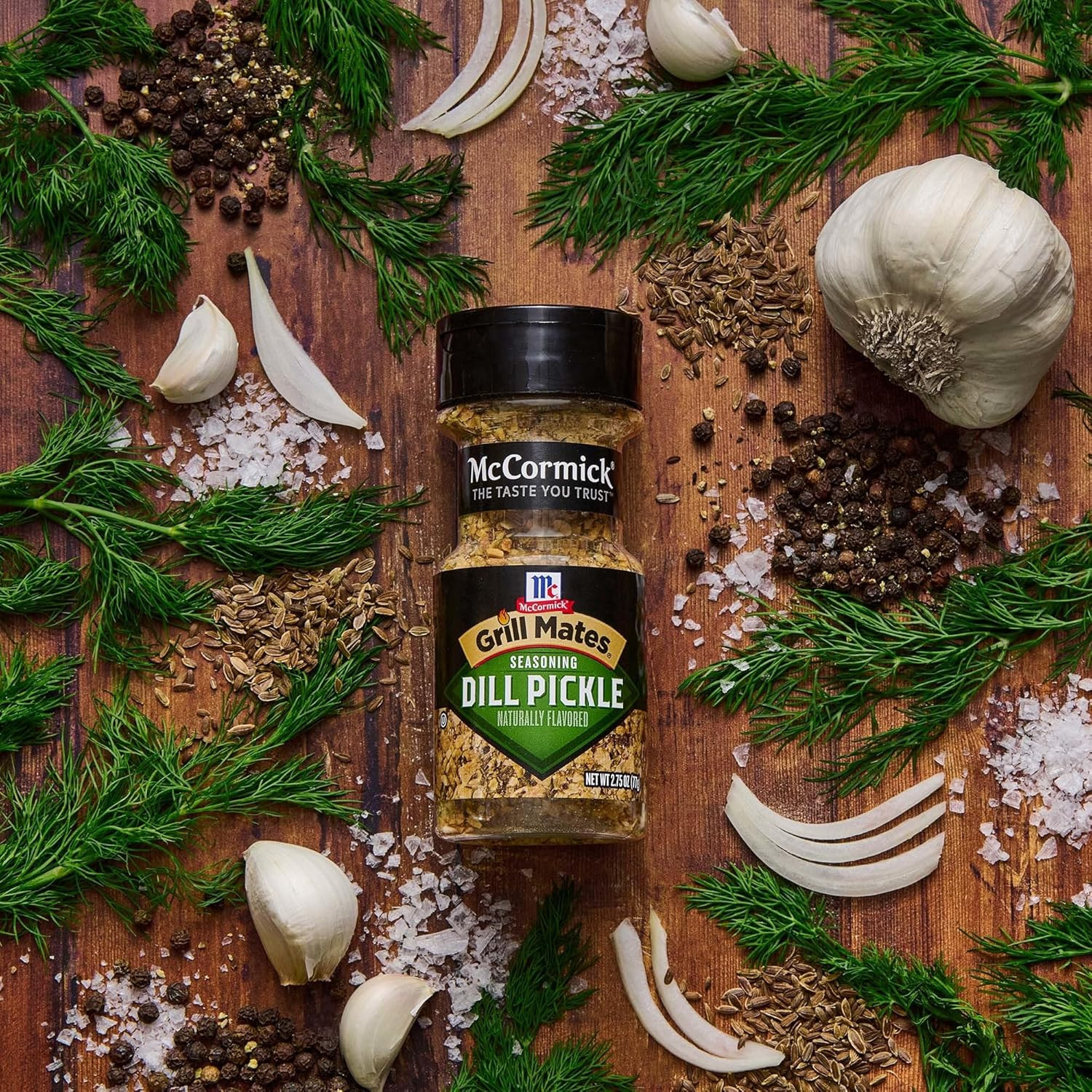 Mccormick Grill Mates Dill Pickle Seasoning 2.75oz Tangy Zesty Flavor Blend