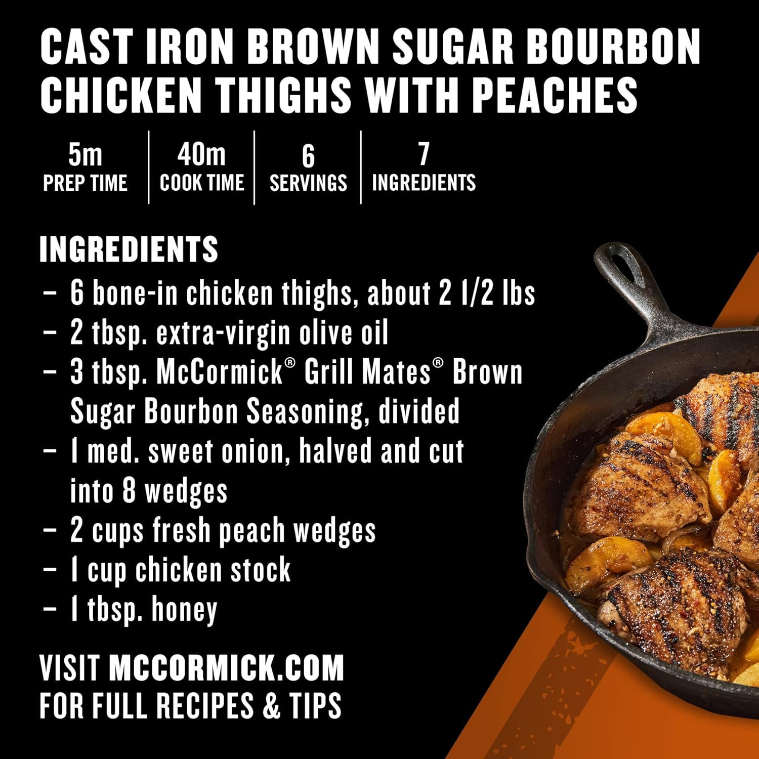 Mccormick Brown Sugar Bourbon Seasoning 3oz Sweet Smoky Flavor for Grilling