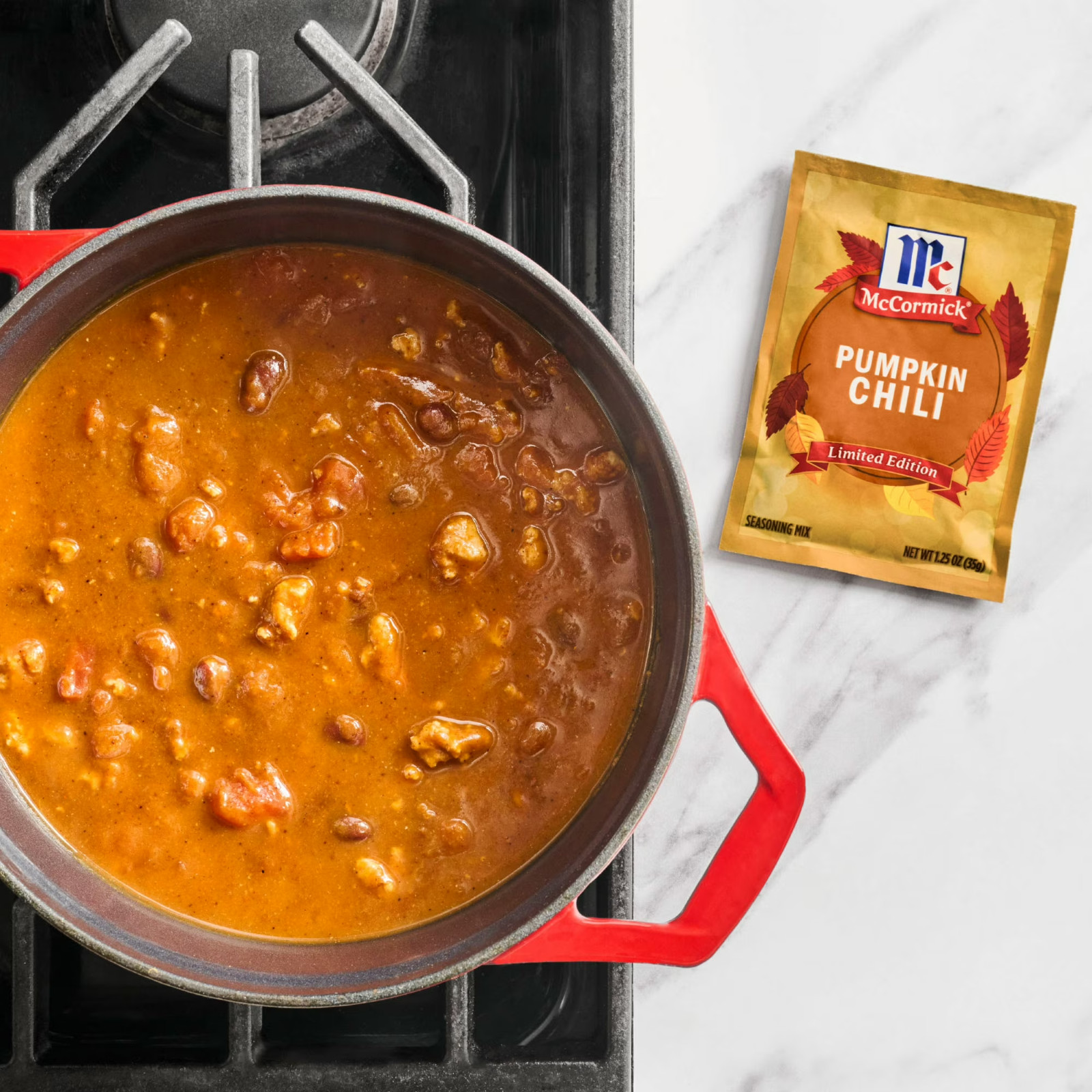 8 McCormick Pumpkin Chilli Holiday Party Mix LIMITED EDITION 1.25 OZ EXP 7/27