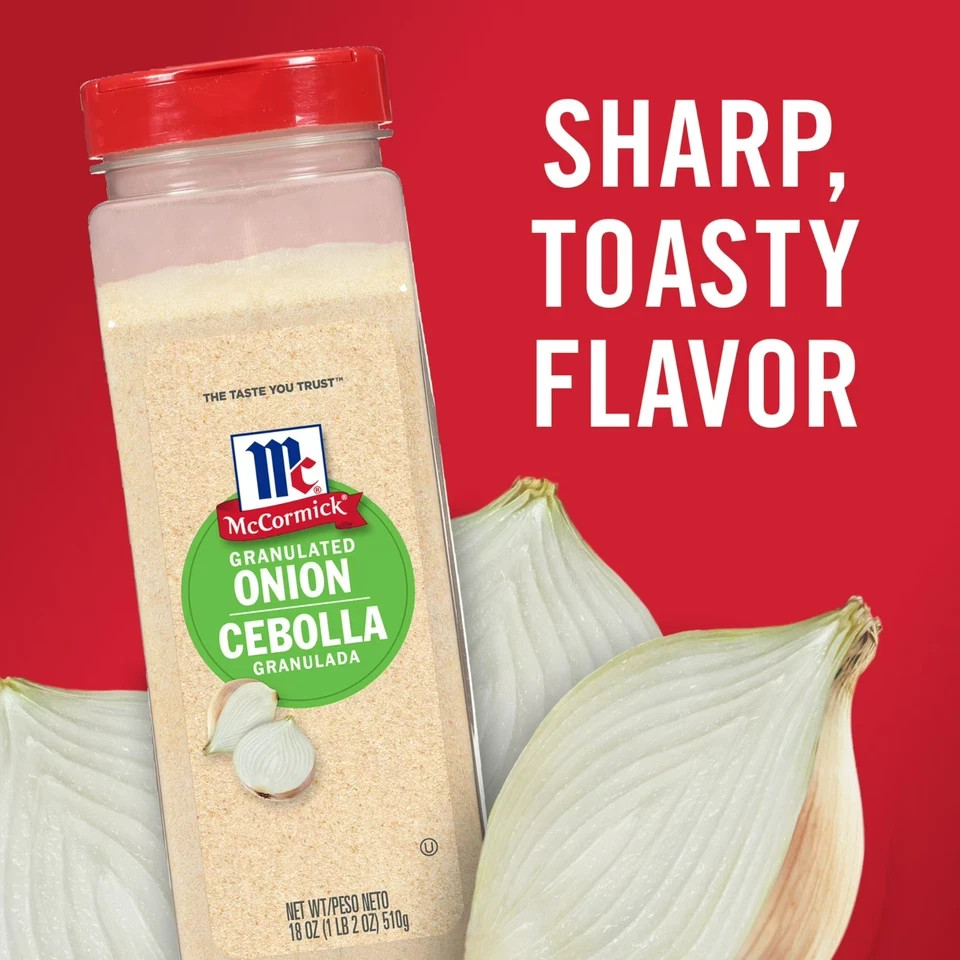 McCormick Granulated Onion, 18 oz…