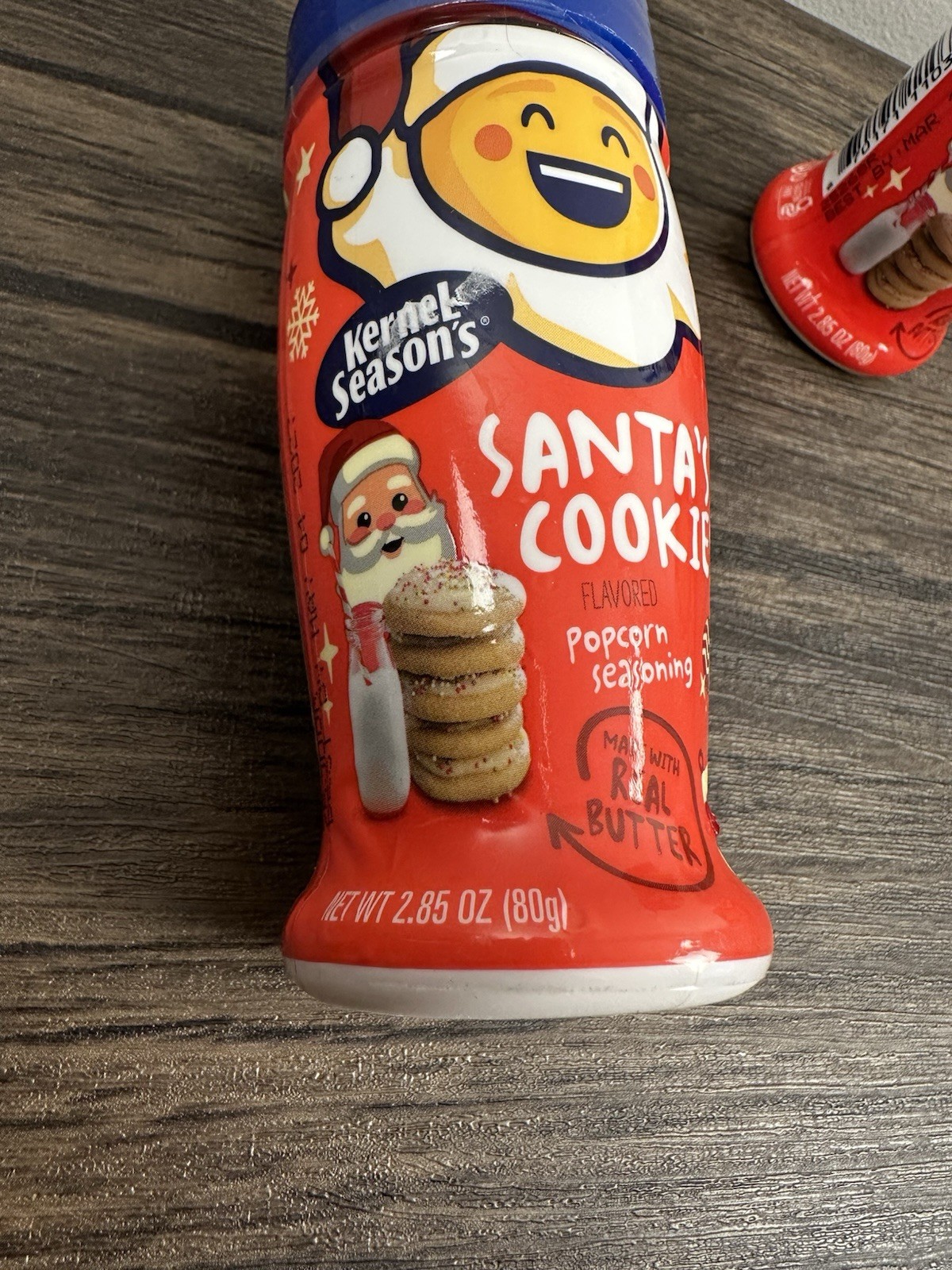2x Kernel Season’s Santa’s Cookies Popcorn Seasoning 2.85oz Shakers New Limited