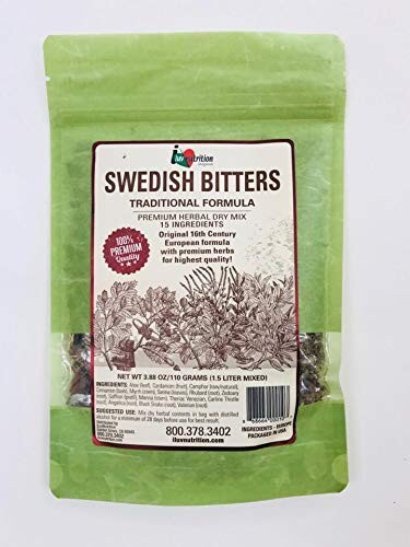 Amme’s Herbals Swedish Bitters Dry Mix 3.88 Oz / 110 Grams