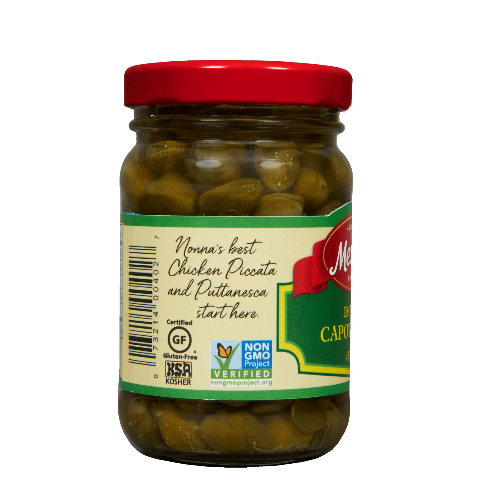 Imported Non-Pareil Capers, 4 fl oz Jar, (pack of 3)………