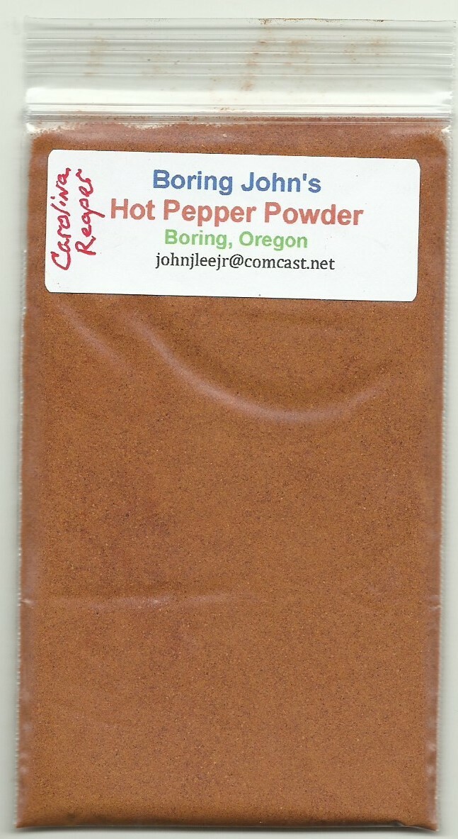 Very Hot Pure Carolina Reaper Pepper Powder 0.5 OZ (14 g) – Limited Qty