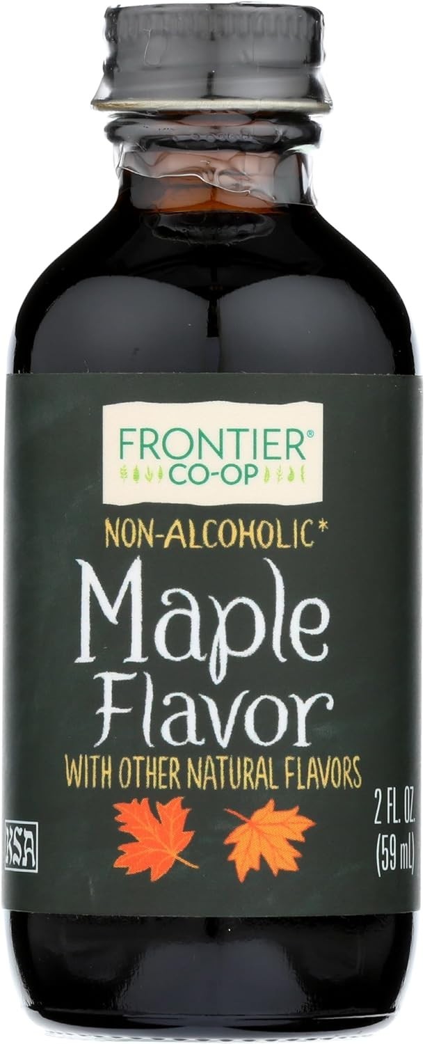 Versatile 2oz Non-Alcoholic Maple Syrup Flavor – Ideal for Savory & Sweet Dishes
