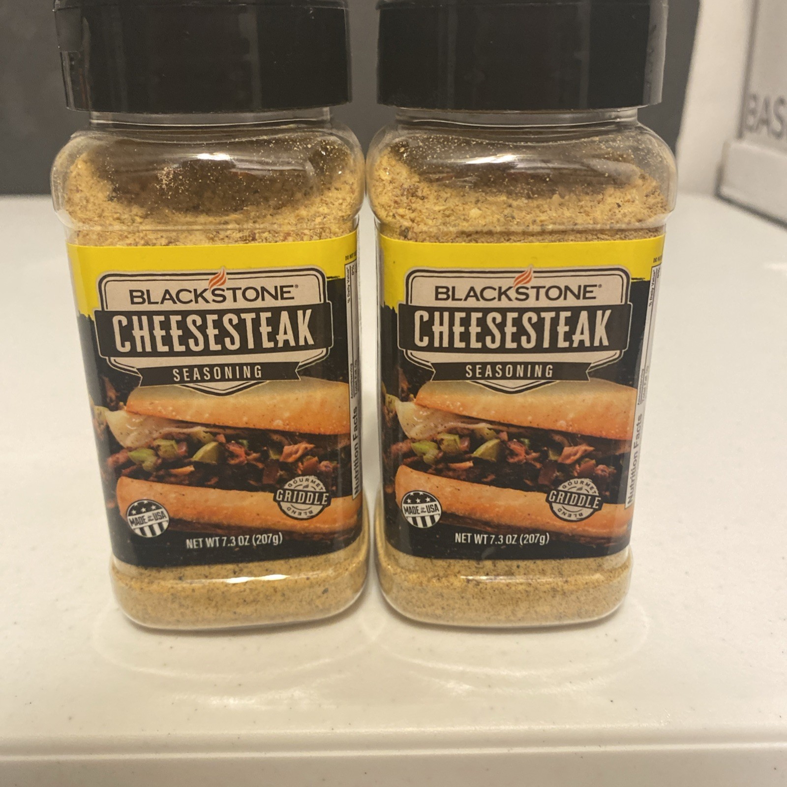 Blackstone Cheesesteak Seasoning 7.3 oz Gourmet Griddle Blend – 2 Pack – 11/2026