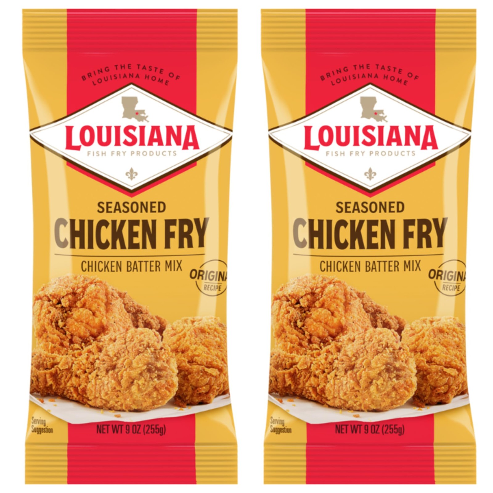 Louisiana Fish Fry Chicken Batter Mix 9 Oz Perfect For Crispy Fried Chicken