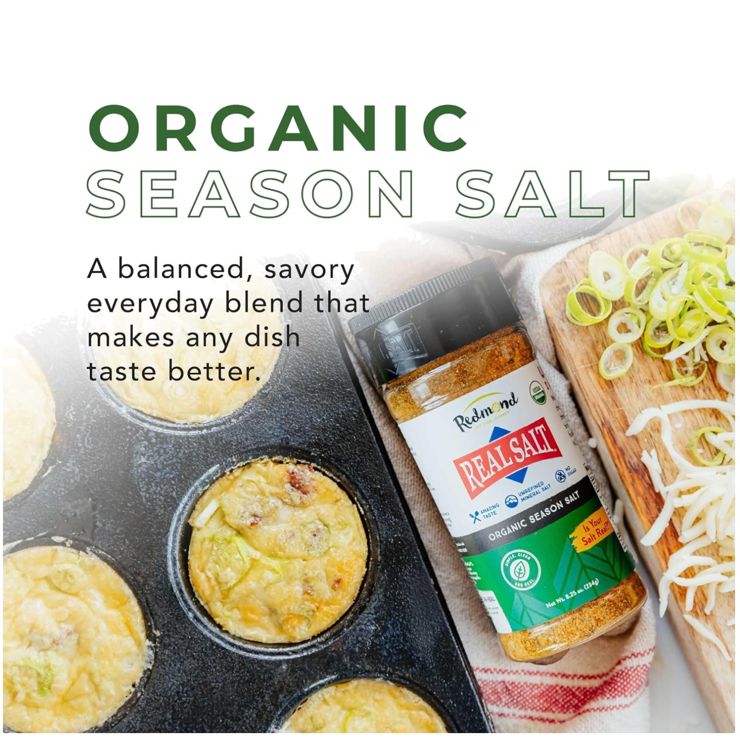Real Salt Organic Season Salt – Certified Organic