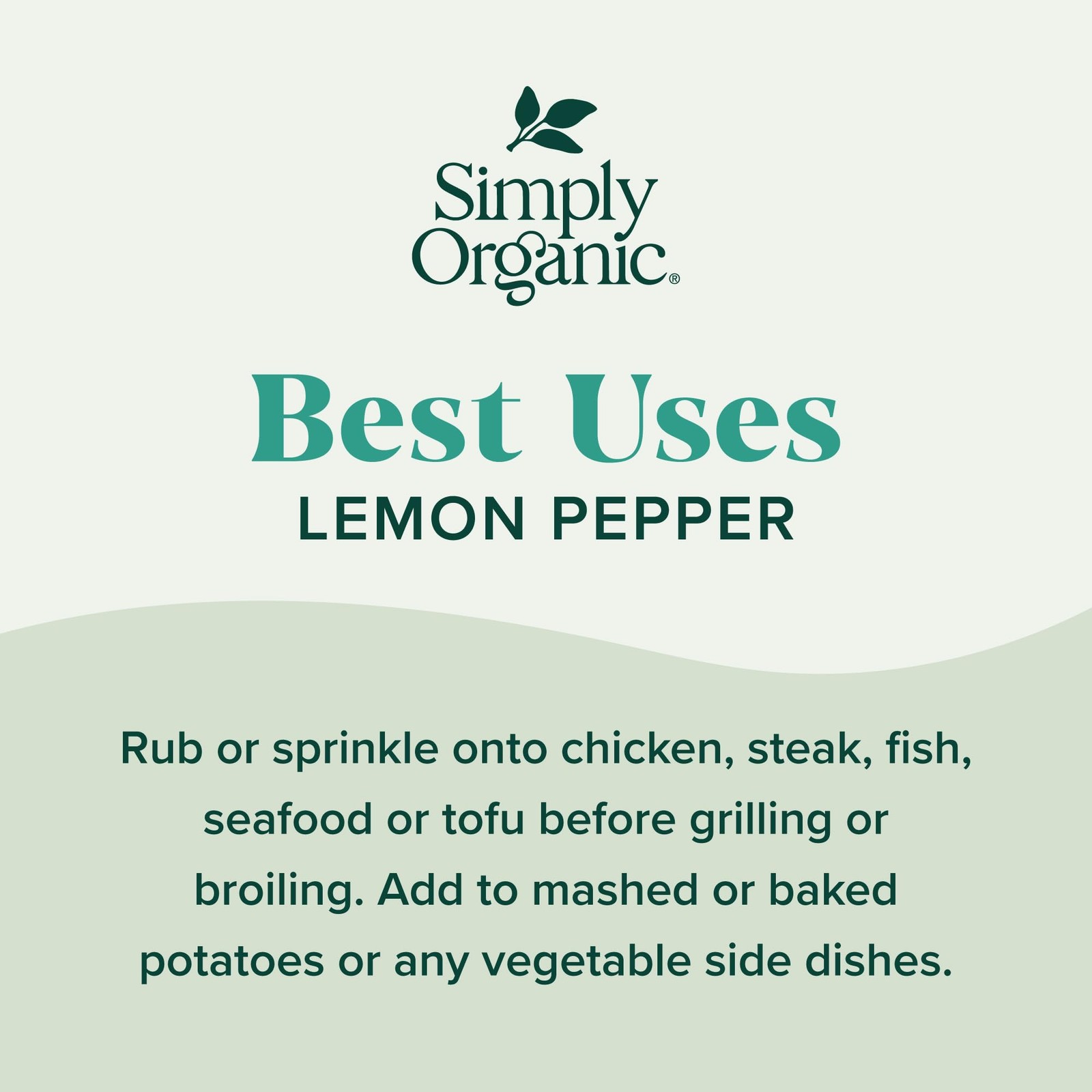 Simply Organic Lemon Pepper Seasoning 3.17 Oz Certified Organic