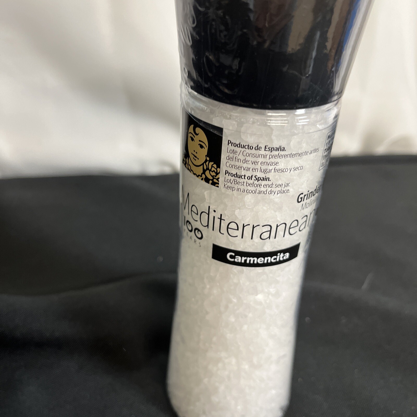 Carmencita Mediterranean Sea Salt Grinder 360g NEW