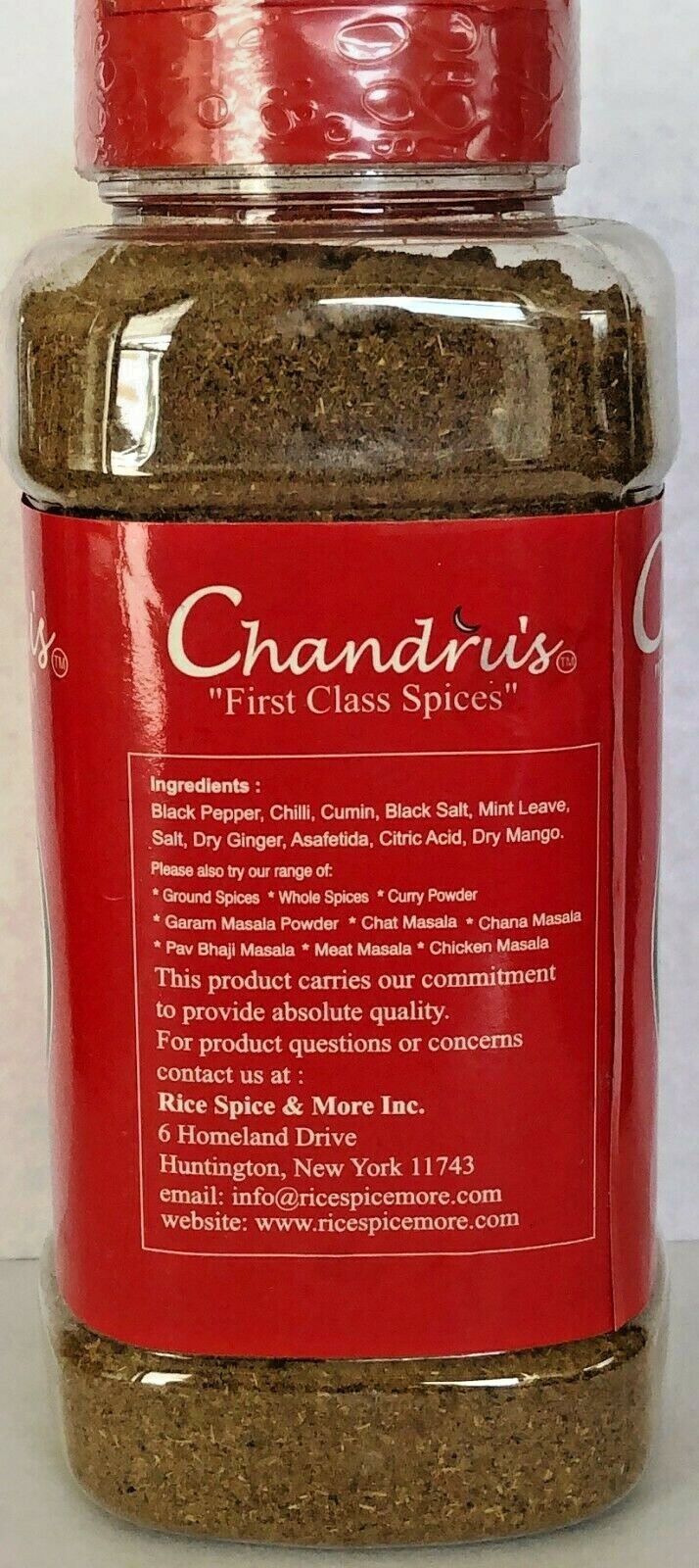 Chandru’s Pav Bhaji Masala -200 g Jar- US Seller- Multi Pack Discount