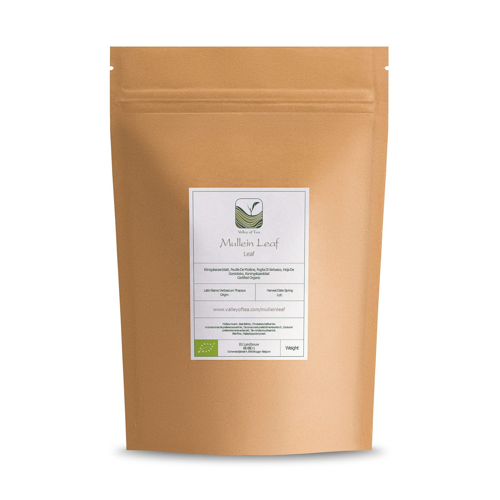 Mullein Leaf Organic Tea Herb – Gordolobo Tea Verbascum – Mullen Leaf Tea Mul…