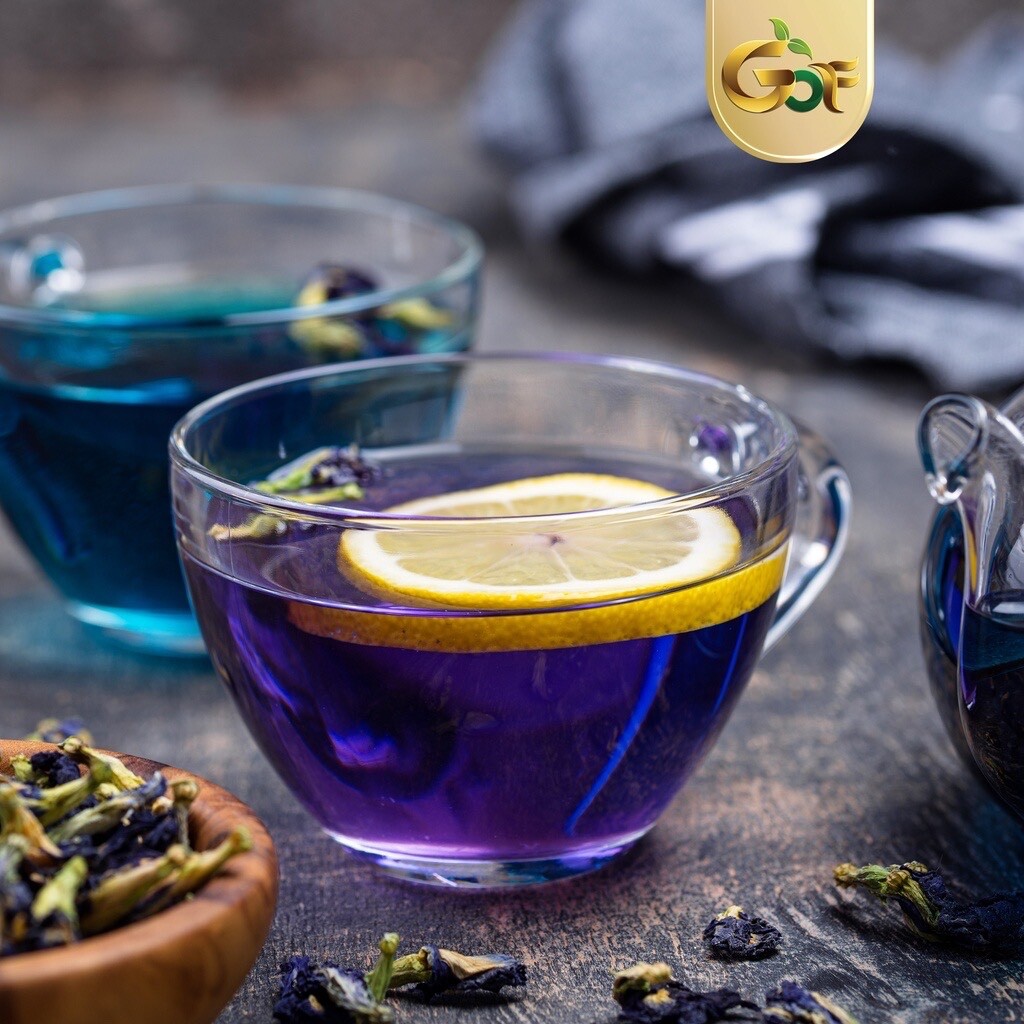 Dried Blue Butterfly Pea Flower Tea 100% Pure Natural Organic Healthy Herb Drink