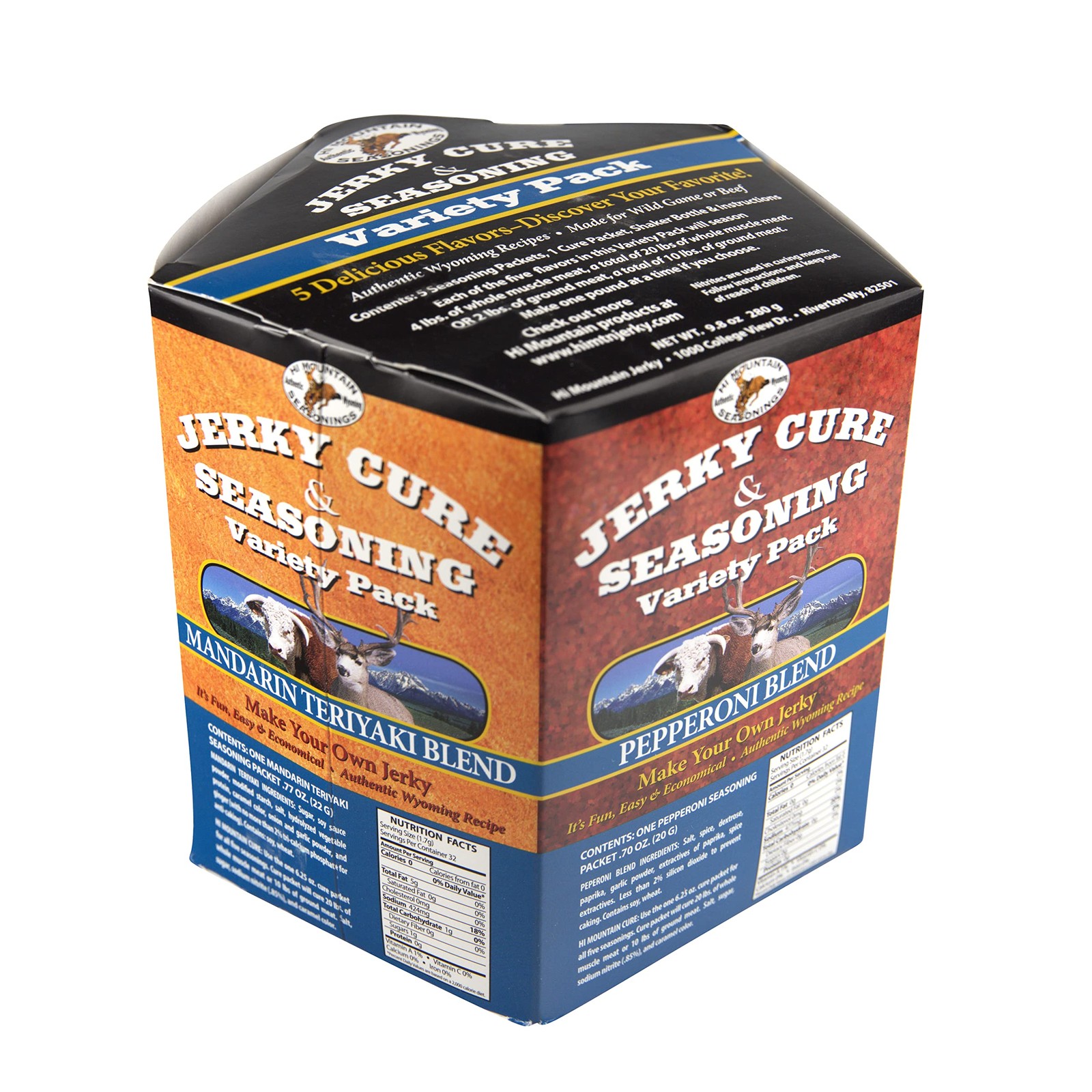 Hi Mountain Jerky Seasoning and Cure Kit | VARIETY PACK 320 Ounce (Pack of 1)