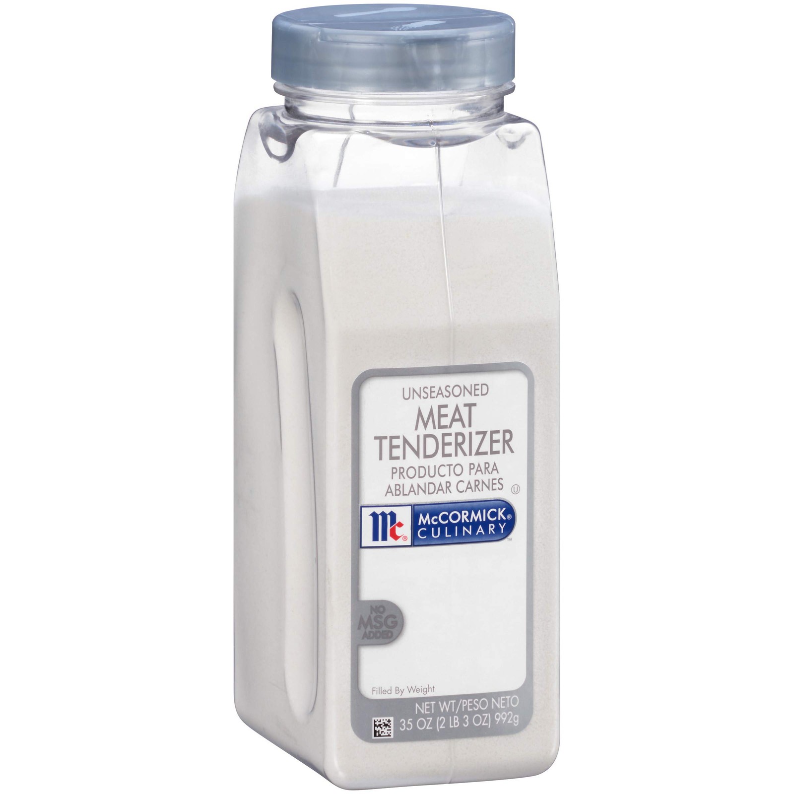 McCormick Culinary Unseasoned Meat Tenderizer 35 oz One 35 Ounce Container