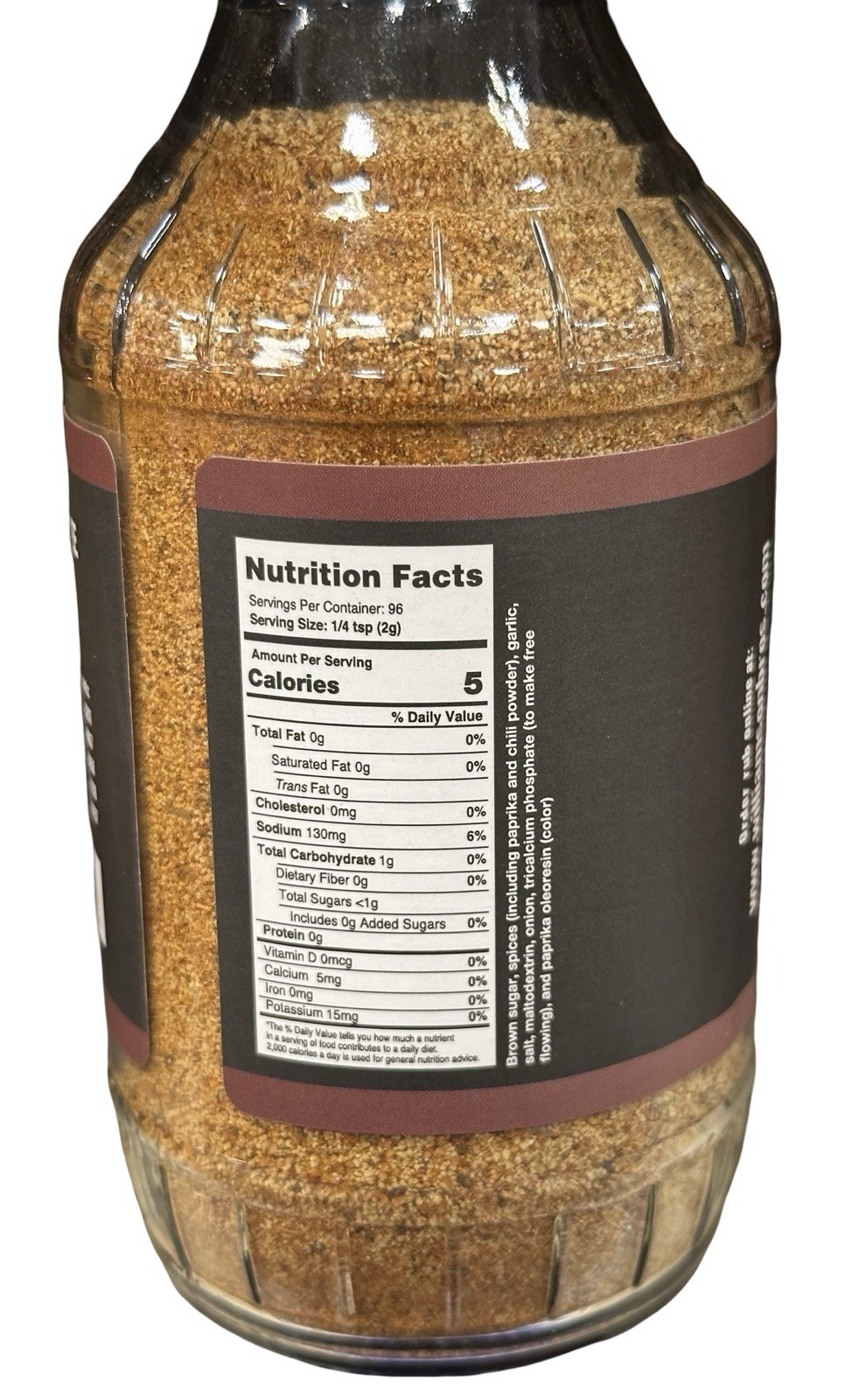 Williamson Bros. BAR-B-Q RUB BBQ Spice Mix Powder Pantry 12oz 1 Bottle