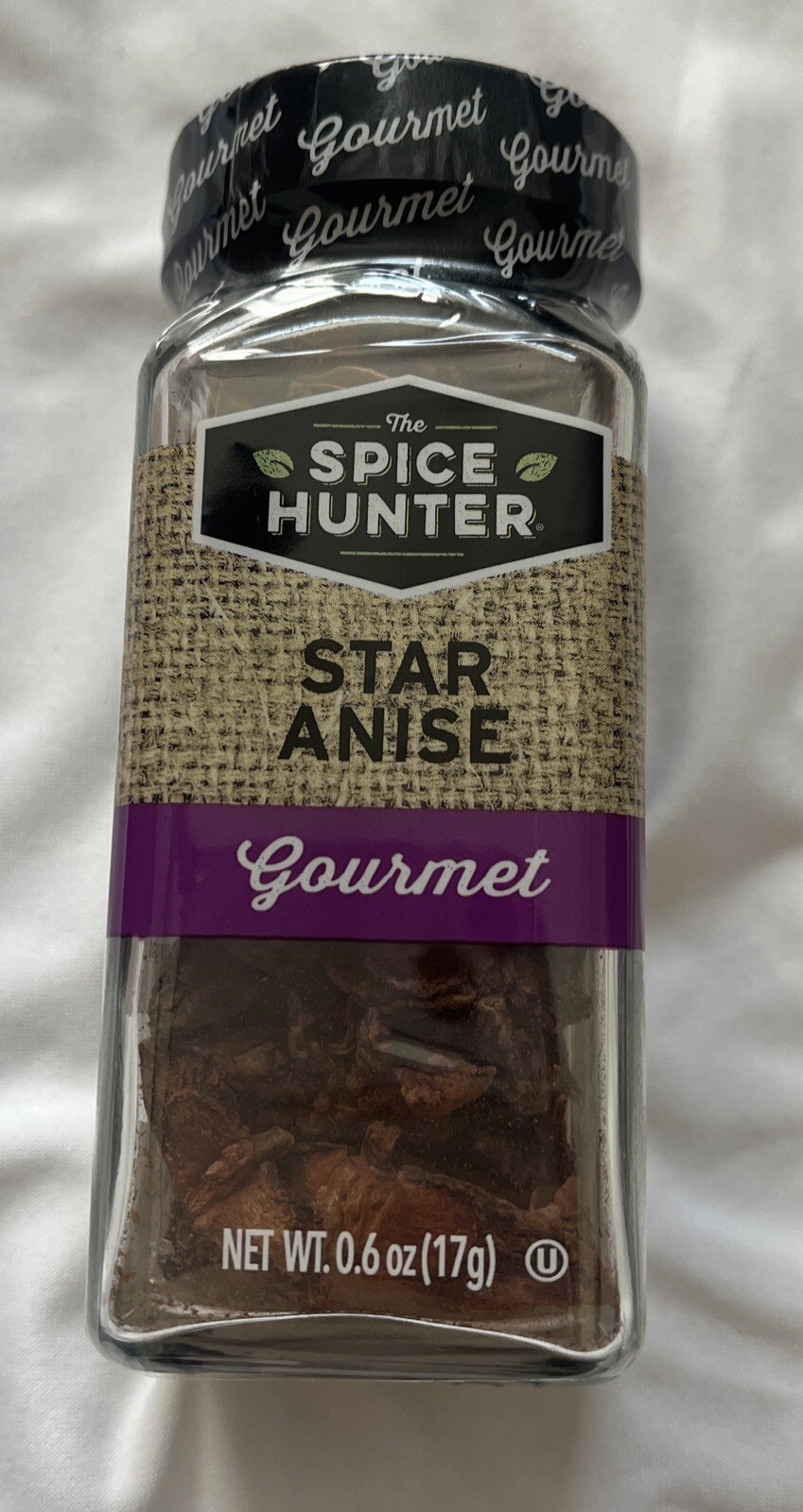 NEW ORGANIC Jar Of Spice Hunter Star Anise Whole 0.6 Oz