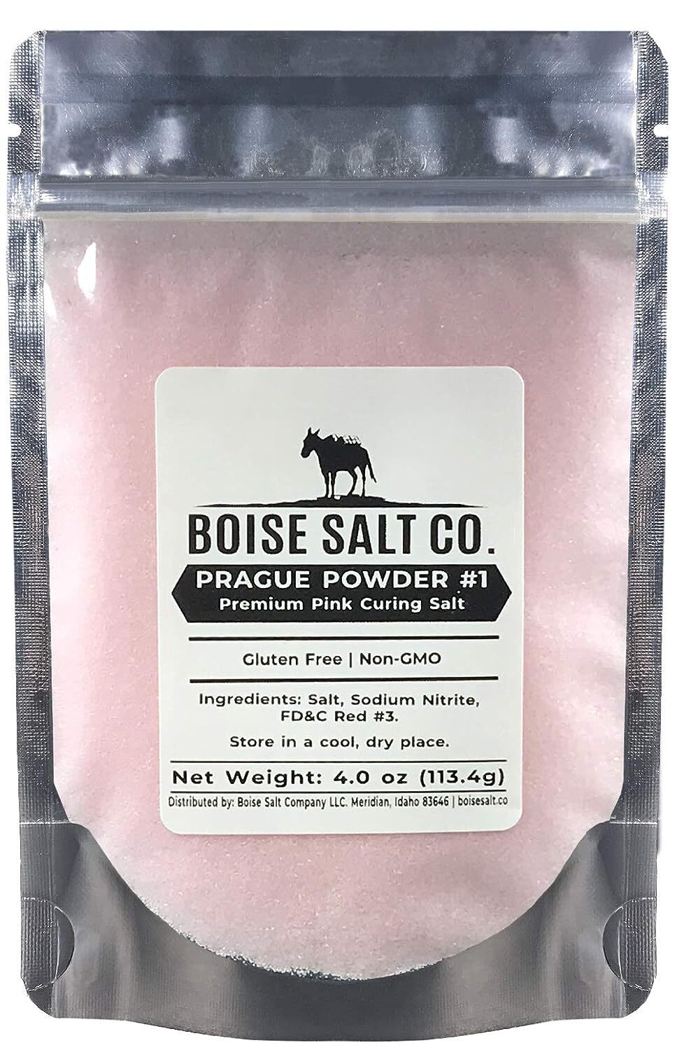 Prague Powder #1 Premium Pink Curing Salt – 4 Oz Resealable Pouch
